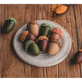 chocolade eikeltjes gemengd