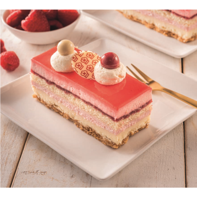 Empileur cheesecake framboos